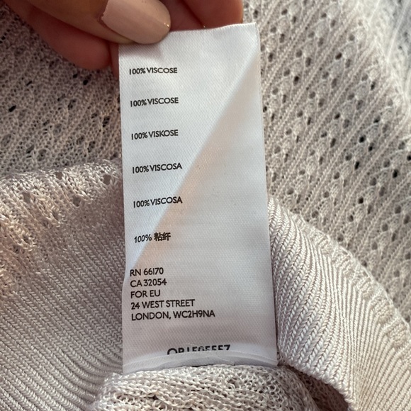 Free People H2O Crew Pullover Found Moon color. Size x-small - Picture 9 of 9